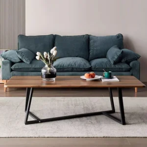 Price consultation, customized simple modern panel, solid wood living room coffee table, perfect home furniture