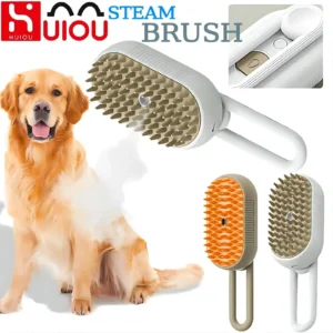 Rechargeable Steam Cat Grooming Brush Steamy To Loose Hair 3 in1 Electric Self Cleaning Spray Dog Massage Pet Combs