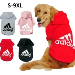 Winter Pet Dog Clothes Dogs Hoodies Fleece Warm Sweatshirt