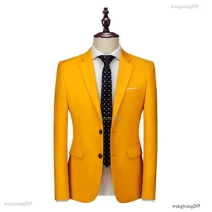 K556 Mens Wedding Suit - Elegant Stand Collar Tuxedo for Grooms and Emcees