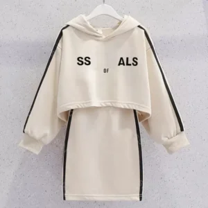 Sweatshirts Children Vest Dresses 2pcs Tracksuits